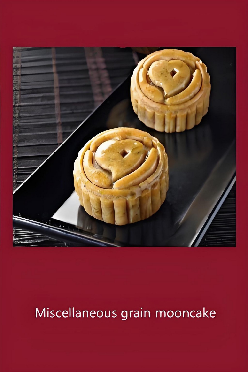 Miscellaneous grain mooncake