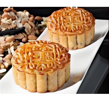 Golden leg and woolen mooncake