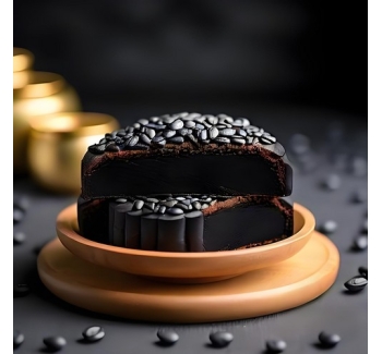 Black Sesame Mooncake