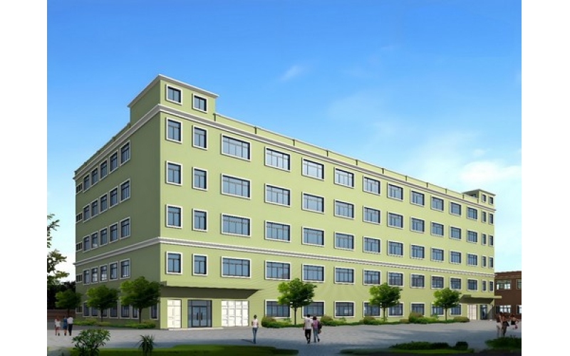 Mooncake factory building rendering